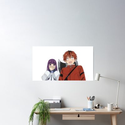 Stark And Fern - Frieren Anime Poster Official Frieren Merch