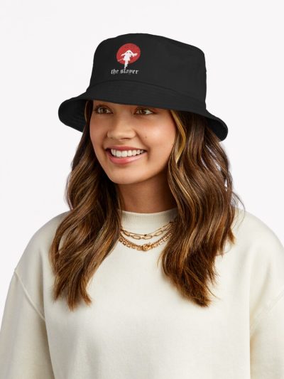 A Design Featuring Frieren The Elf Girl Character As Frieren The Slayer With Full Moon Background From Sousou No Frieren Frieren Beyond Journeys End Or Frieren At The Funeral Anime Fall 2023 Snf50 Bucket Hat Official Frieren Merch