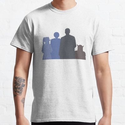 Hero Party Sousou No Frieren Anime Characters Silhouette October 2023 Snf37 T-Shirt Official Frieren Merch