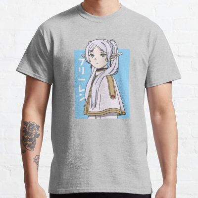 Cute Frieren With Japanese Text T-Shirt Official Frieren Merch
