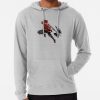 Stark Minimalist Silhouette Of An Axe-Wielding Frontline Fighter Leaping To Attack A Sun Dragon Sousou No Frieren / Frieren Beyond Journeys End Anime Moments End Fall 2023 Snf46 Hoodie Official Frieren Merch