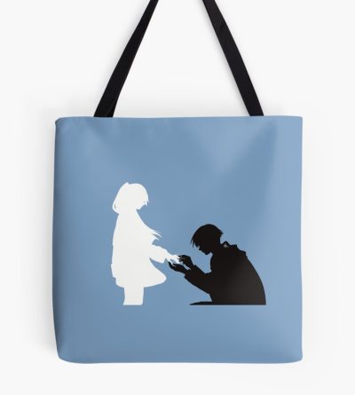 Himmel Propose Frieren On Episode 14 - Frieren X Himmel Cute Moments - Sousou No Frieren / Frieren Beyond Journey'S End Anime And Manga - Black And White Elf Girl Character - December Fall 2023 Snf110 Tote Bag Official Frieren Merch