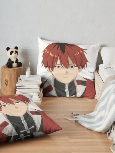 Stark Smile - Frieren Anime Throw Pillow Official Frieren Merch
