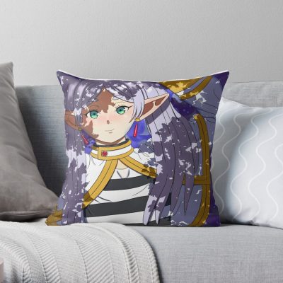 Frieren - Anime Frieren: Beyond Journey'S End Throw Pillow Official Frieren Merch