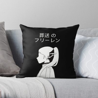 Frieren Beyond Journeys End Anime October 2023 Snf16 Throw Pillow Official Frieren Merch