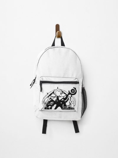 Frieren Cast Zoltraak In Pathetic Pose - Sousou No Frieren Or Frieren Beyond Journey'S End Anime And Manga - Black And White Elf Character - December Fall 2023 D9 Snf88 Backpack Official Frieren Merch